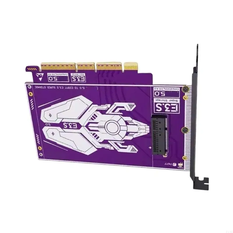 PCIe5.0 To EDSFF E3.S Adapter Card For Fast Speed Data Transfer And Stable Drive Connection F19E