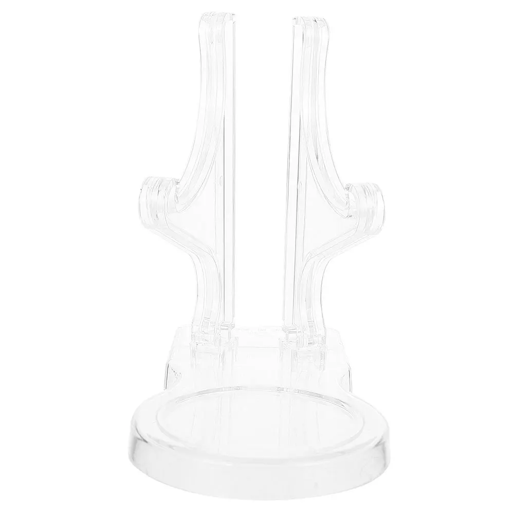 

Cup Display Rack Acrylic Transparent Stand For Coffee Mug Teacup Saucer Organizer Storage Holder Kitchen Cabinet Shelf