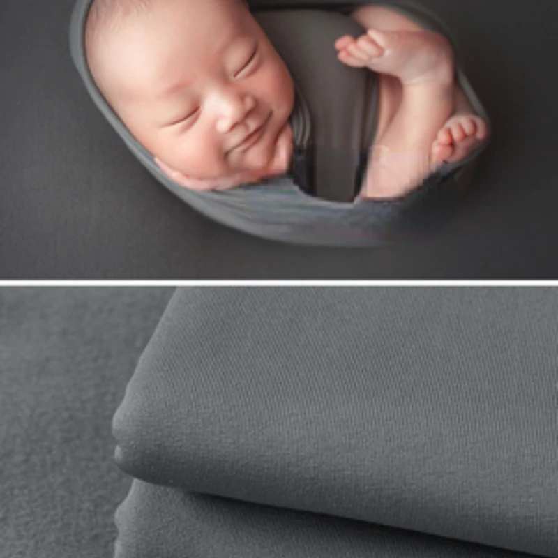 Newborn Supplies Studio Photography Props Solid Color Wrapped Cloth Newborn Full Moon Photography Props Hundred Days Background