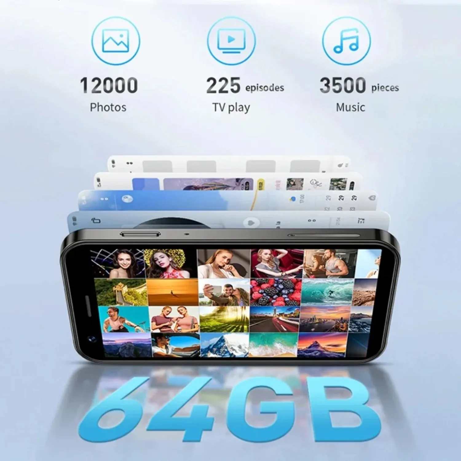 SOYES XS18 Pro Max Mini Smartphone 4G WIFI 4.3“ 2GB+16GB HD Screen Dual SIM Quad Core Processor Android Google Play Store Phone