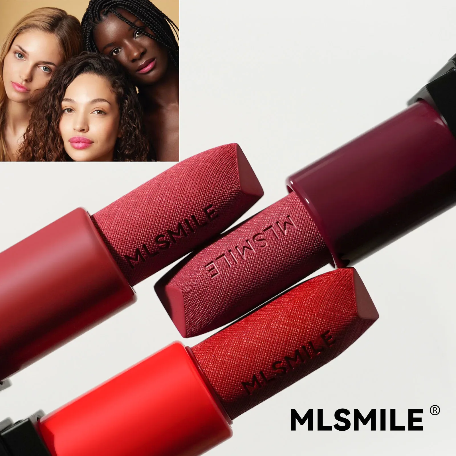 

Nude Rose Red Lipstick Waterproof Velvet Sexy Matte Contour Tint Lipstick Lasting Non-stick Cup Lip Gloss Lips Makeup