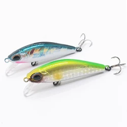 2024 Hot 55mm 6g Mini Sinking Minnow Fishing Lures Jerkbaits Peche Artificial Bait Wobbler Lure for Trout Bass Carp Fishing