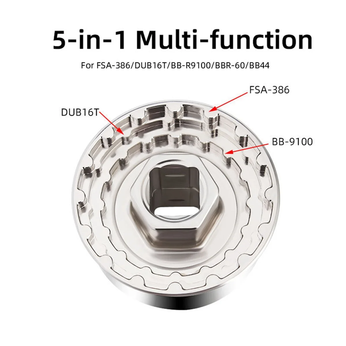 

ABST 5 в 1 велосипедный каретка для R60-9100 DUB16T FSA386 велосипедный съемник экстрактор велосипедный кривошип инструмент для ремонта