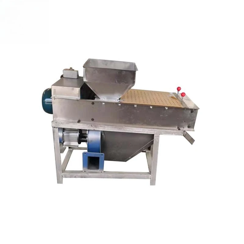 

Peanut red clothes peeling, machine grain