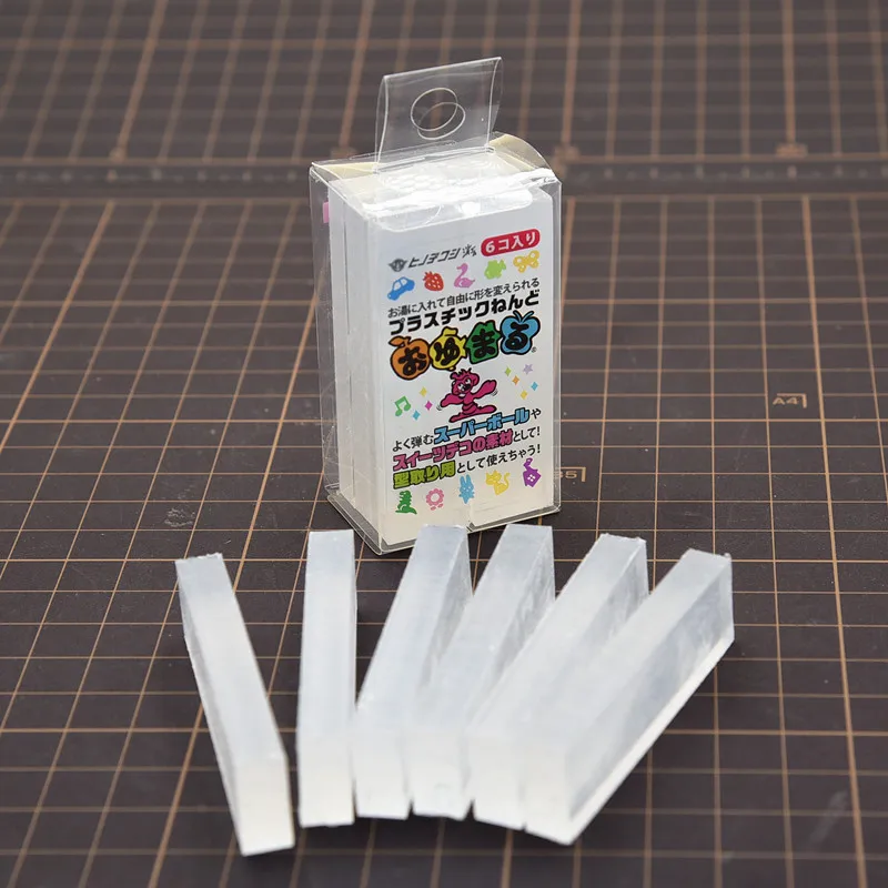 Japan Liberty Resin Clay Full Transparent Strong Toughness Crystal Soil DIY Hand Model Doll Craft Jewelry Shaping Materials