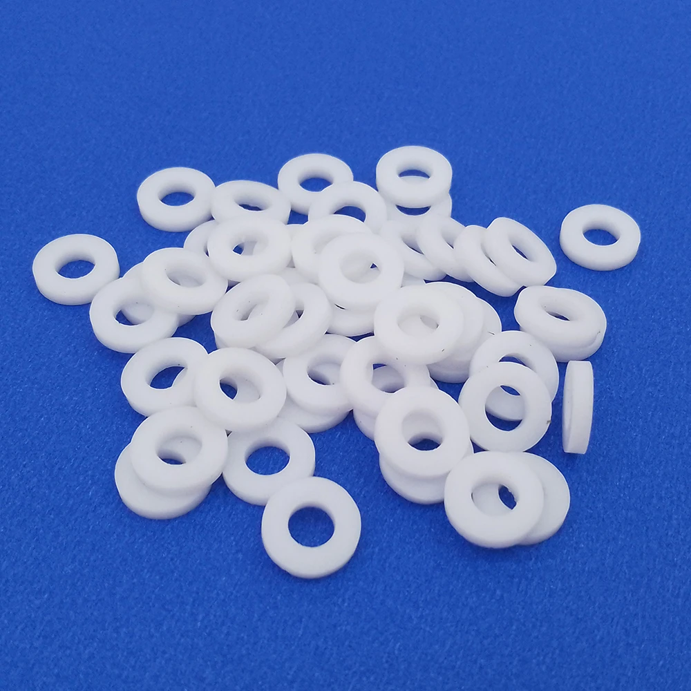 10 szt. Plastikowa podkładka dystansowa PTFE 3.0/3.18/4.0/5.0/6.35mm 1/4 \