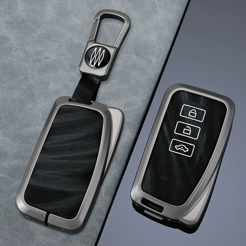 

Alloy Car Key Case Cover for Lexus RX350 NX300 Es300h Rx450h GS300 GX470 IS250 ES350 LX570 GX460 Nx300h Is300h Shell Fob Holder