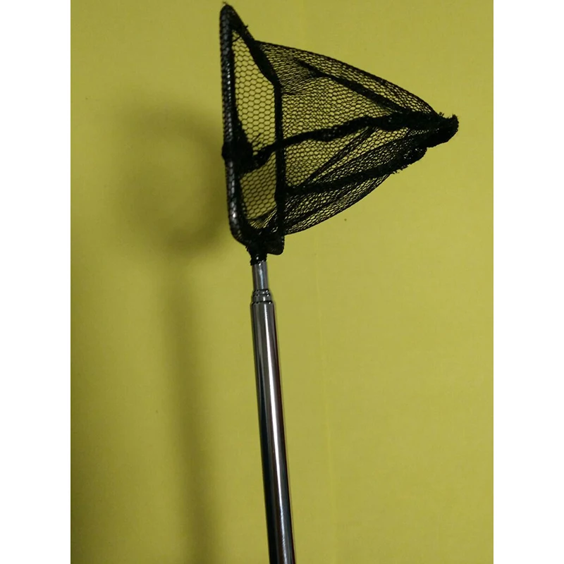 

Square Net 70x70mm 210 410mm Black Nylon Stainless Steel Retractable Fish Tank Shrimp Aquarium Net Small Betta Cleaning