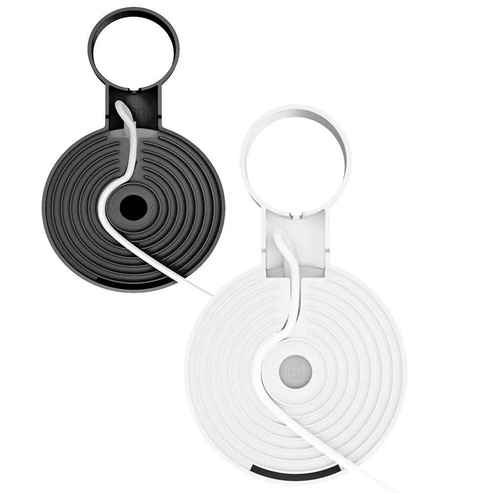 ミニウォールマウントブラケット Google Nest/Home Mini (第 2/第 1 世代) に最適 オーディオウォールマウントストレージブラケット コード管理 ﻿