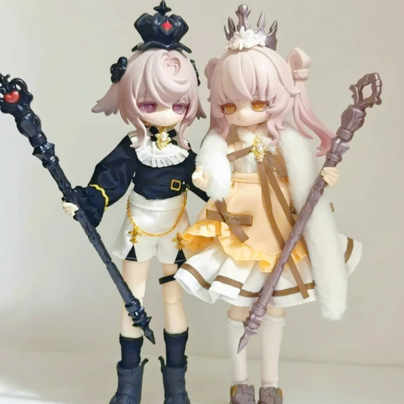 

Genuine Lunar Lore Blind Box Desktop Ornament Model Toy 1/8 BJD Kawaii Action Figure Movable Joint Surprise Doll Customized Gift