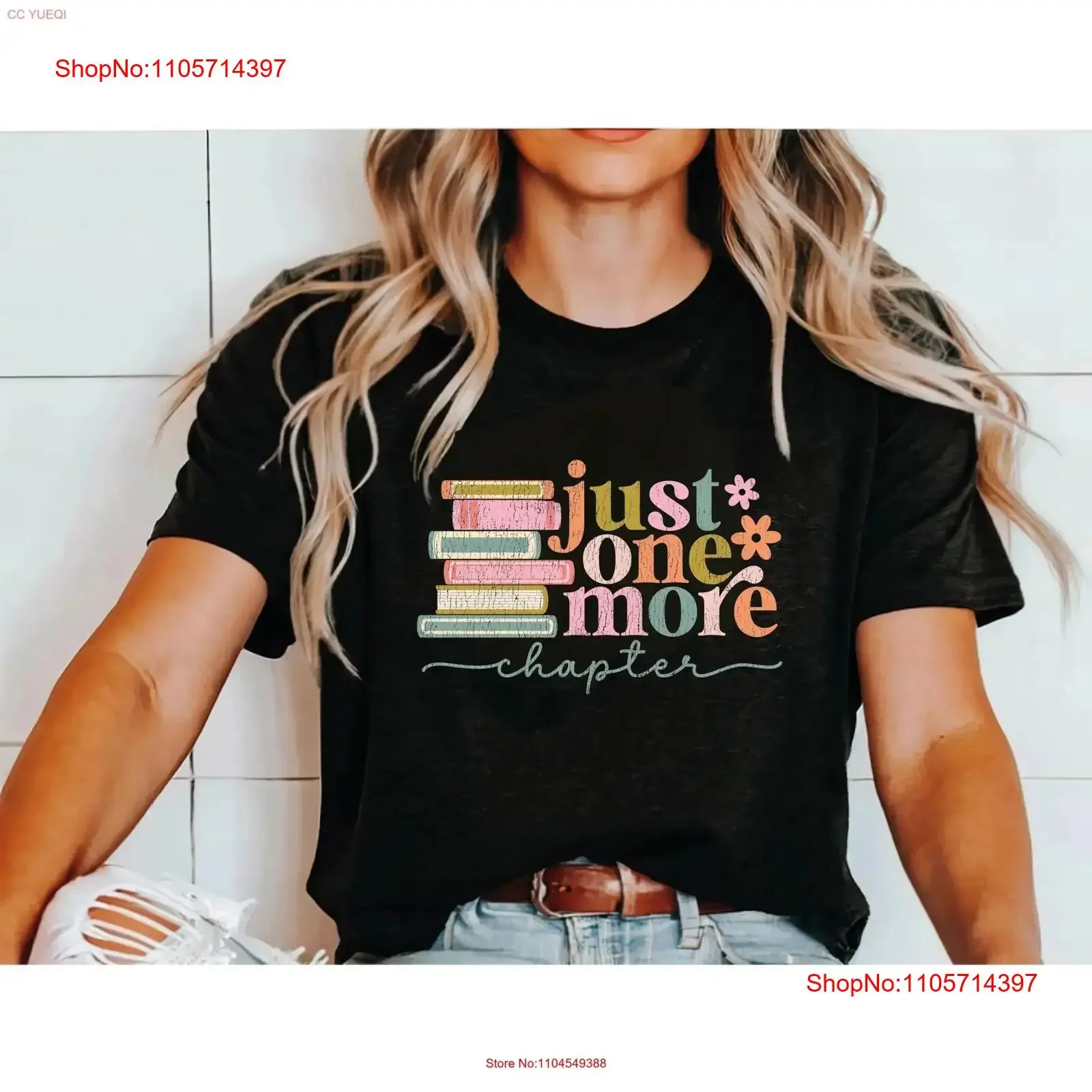 Just Just One More Chapter T Shirt Books Book Lover Bookworm Read Banned Readers Club vintage Washed Unisex Stylish Soft graphic - Aliexpress Deal
