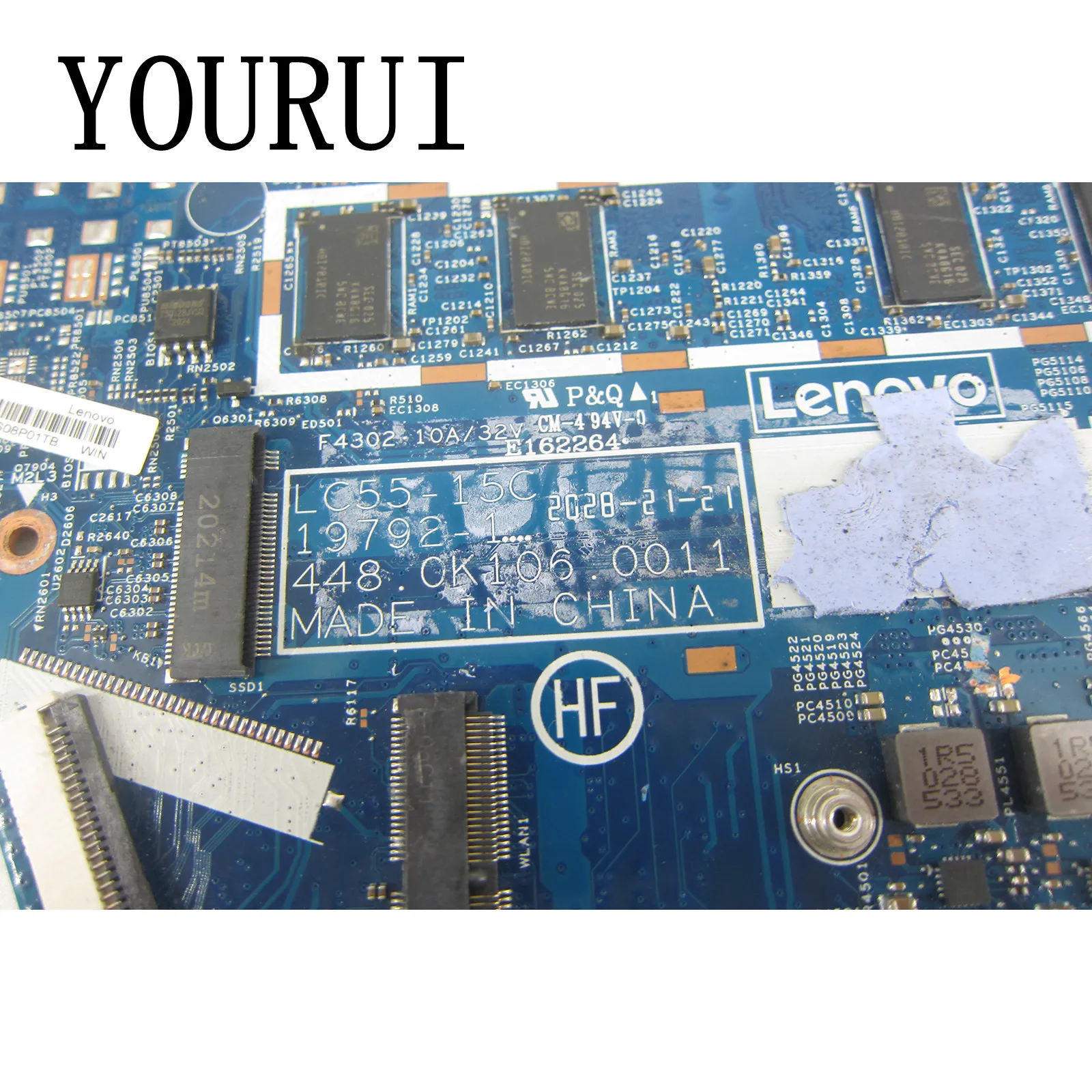 19792-1 para lenovo ideapad flex 5-14iil05 placa-mãe do portátil com cpu i3 i5 i7 10th gen e 8gb ram mainboard