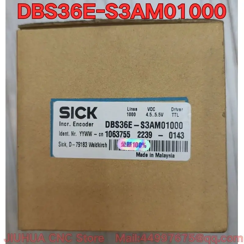 New DBS36E-S3AM01000 encoder