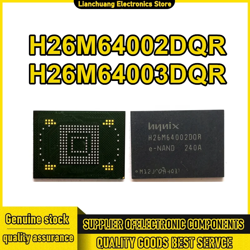 

H26M64002DQR H26M64003DQR 169 Ball EMMC 32GB Flash IC New Original in Stock