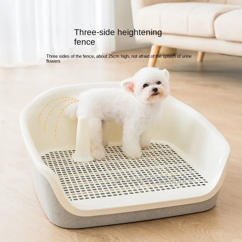 Imagem -03 - Higiênico de Mictório Destacável Dog Potty Trainer Panela de Cocô Pequena Suprimentos para Cães Solução Conveniente e Limpa