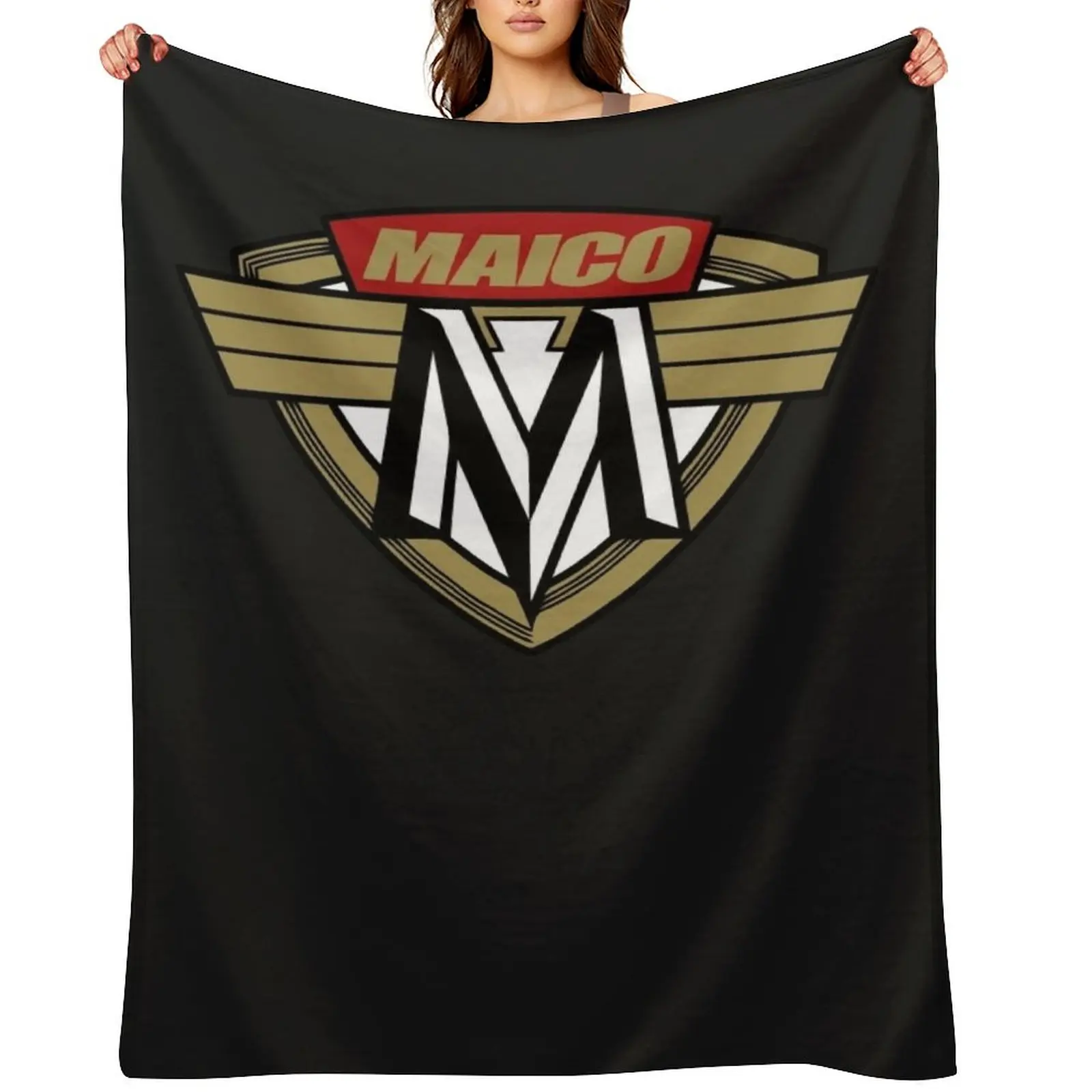 

Maico Motorcycles Throw Blanket For Baby Custom Single Warm Blankets