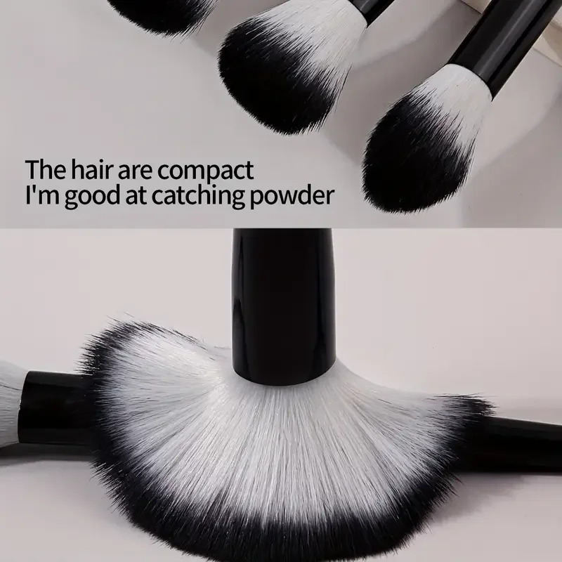 Nuevo juego de brochas de maquillaje de 13 Uds., sombra de ojos suave y esponjosa, base, colorete, resaltador, corrector, herramienta de belleza femenina, regalo de Navidad