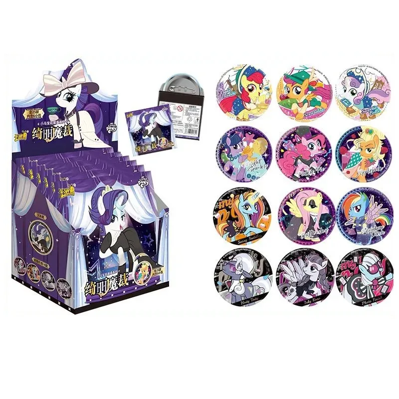 

Оловянный значок KAYOU My Little Pony, третья серия: великолепный значок коллекции Magic Tailoring, аниме, периферийные устройства, игрушки, подарки