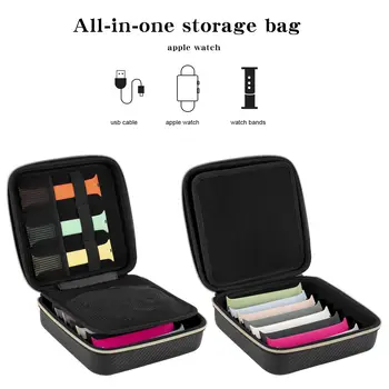 真皮6/8/10格錶盒,便攜式復古展示錶收納盒,男士奢華禮品盒 8 最佳銷售 錶帶收納器 - №4