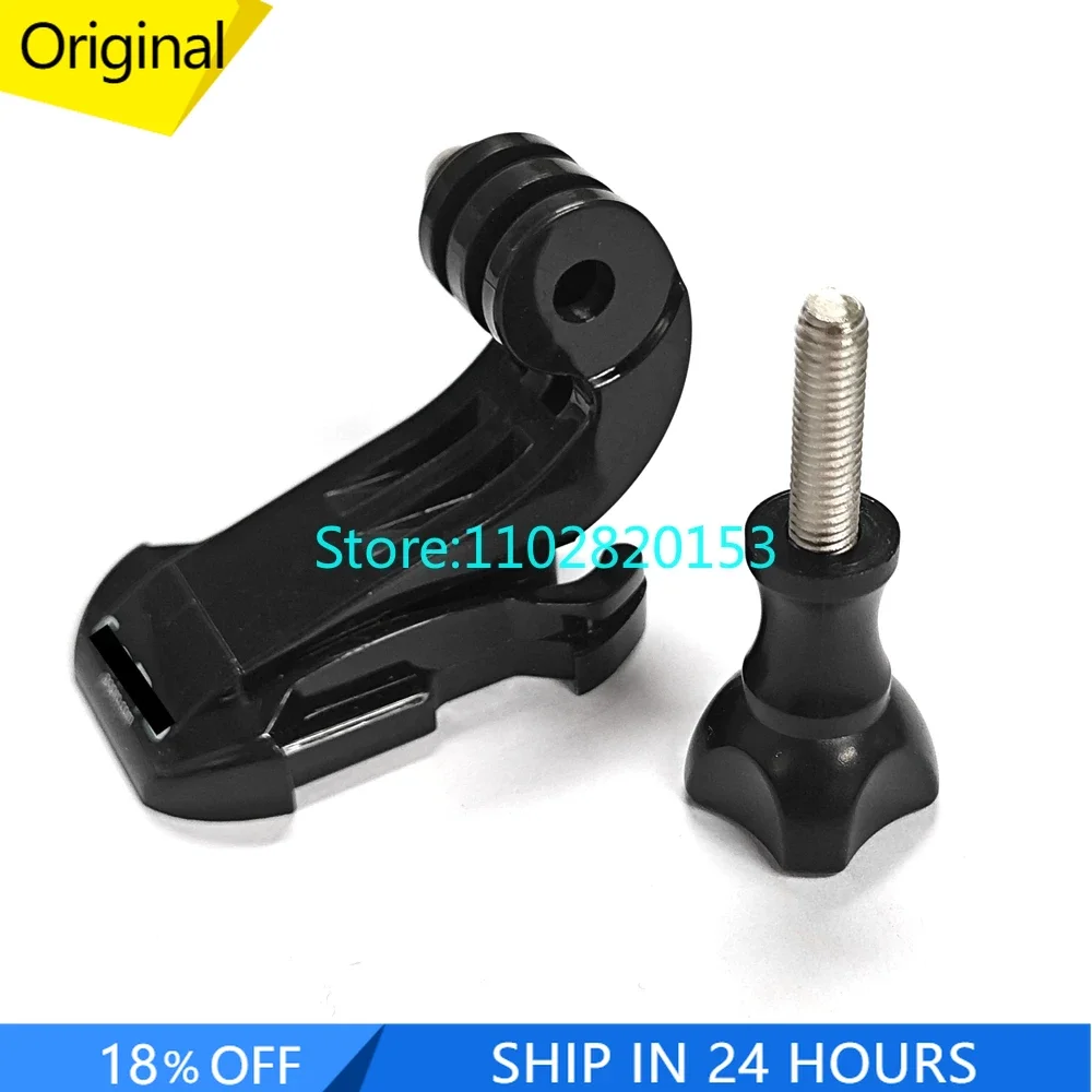 

Original J-Hook Buckle Mount Base Holder Adapter + Scew for GoPro HD Hero 12 11 10 9 8 7 6 5 4 3 3+ 2 Session Max Fusion Camera