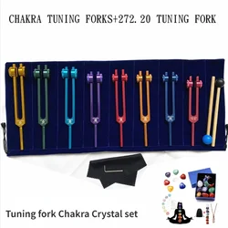 Yoga Meditation Tuning Fork Set Chakra Healing Tuning Forks Relaxation Percussion Musical Instrument Chakra Harmonizer