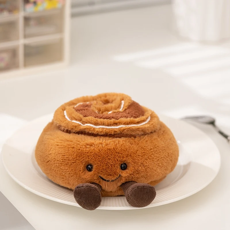 Cartoon Spaß Heißer Verkauf Cookie Plüsch Puppe Pentant Kuchen Baguette Zimt Teekanne Kaffee Tasse Plüsch Spielzeug Wohnkultur Geschenk Für Kinder