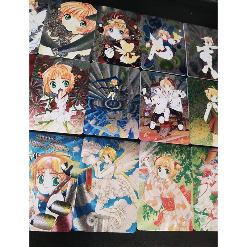 Card Captor Sakura Hiragizawa Eriol Kinomoto Fujitaka KINOMOTO SAKURA DIY Zelfgemaakte Collectie kaart Kerst verjaardagscadeau speelgoed