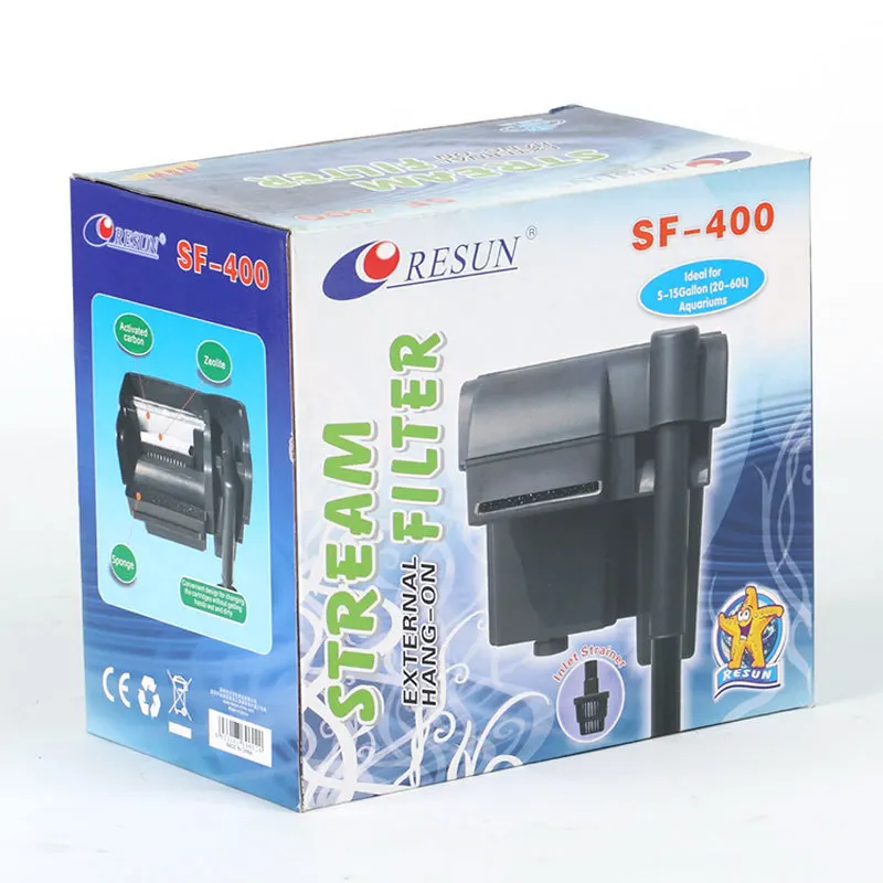 

Fish tank Hanging Type Filter.Water Circulation Filter, Small Waterfall Aquarium Plug on Water Purifier Filter SF-300