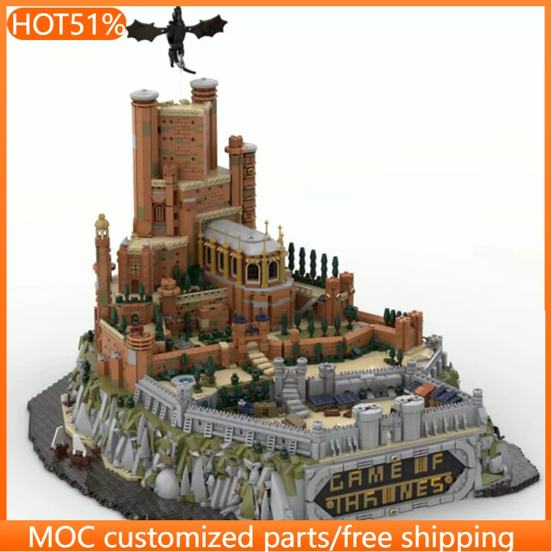 

6962 PCS Medieval Game MOC Customize Modular Building Block Technology Educational Kids Brick Design DIY Toy Birthday Gift