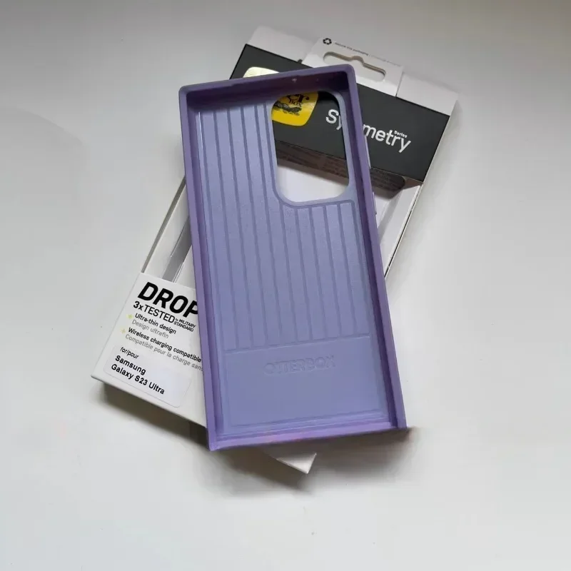 حافظة شفافة أصلية متينة متينة لهاتف سامسونج جالاكسي S25 S24 S23 Ultra Otter Armor BOX غطاء شفاف مقاوم للصدمات