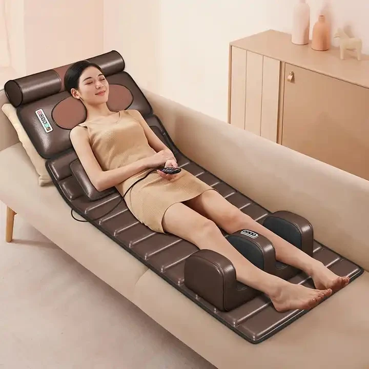 

【CHIMU HOME】Portable Electric Kneading Massage Cushion Sofa Bed Use Neck Back Relax Mattress