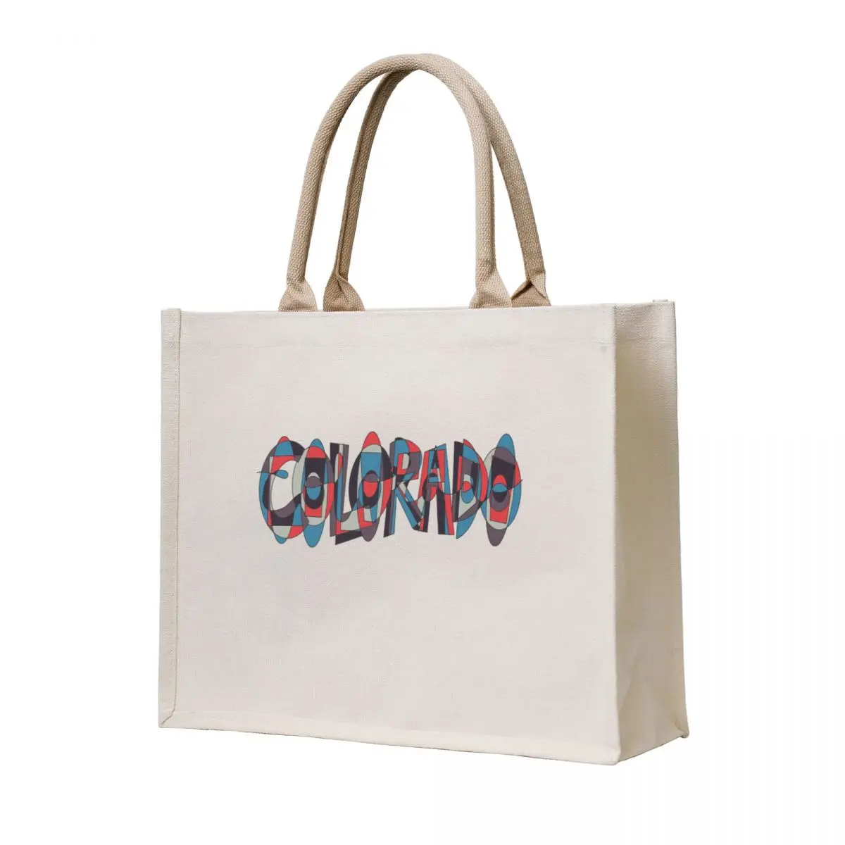 

Blue, Red, and Purple Colorado Word Doodle Tote Bag eco pack handbag shopper bags for women shopper bags