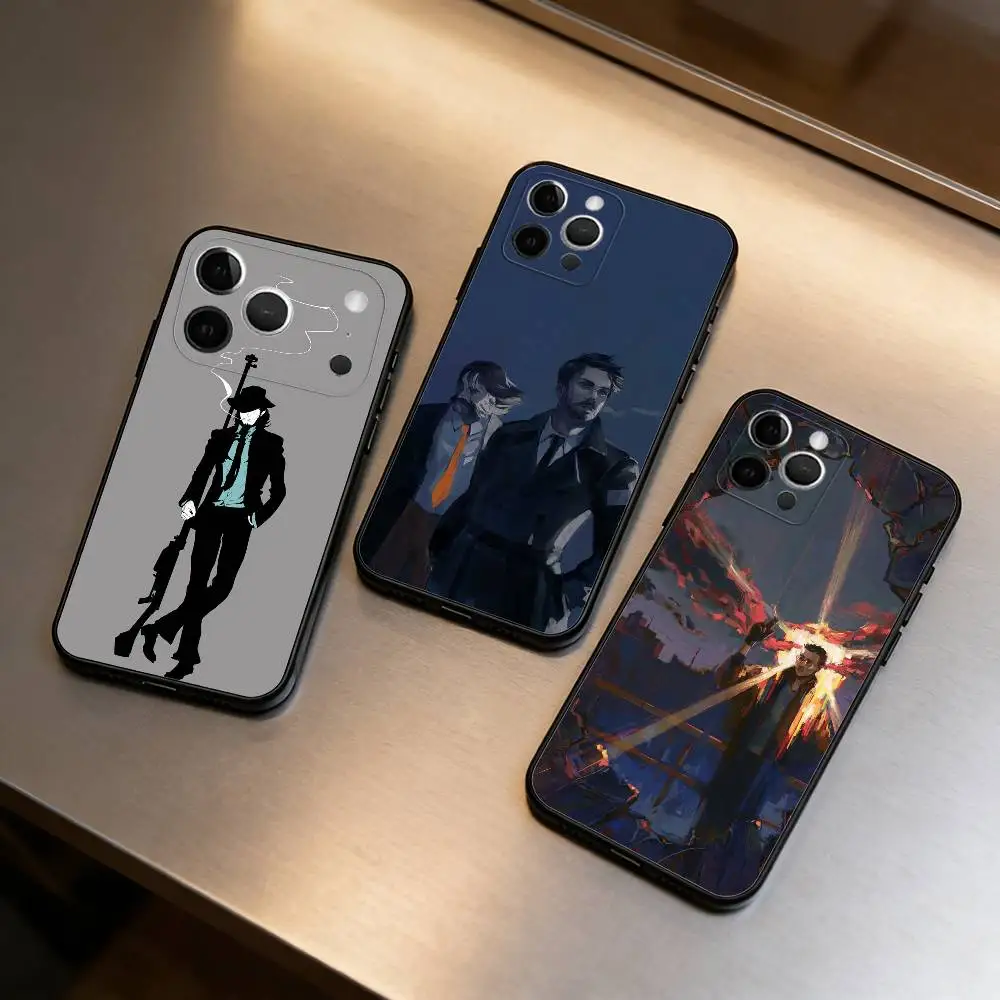 

G-Game D-Disco E-Elysium Soft Silicone Black Cover,Phone Case For iPhone 17,16,15,14,13,12,11 Plus,Pro Max,XS