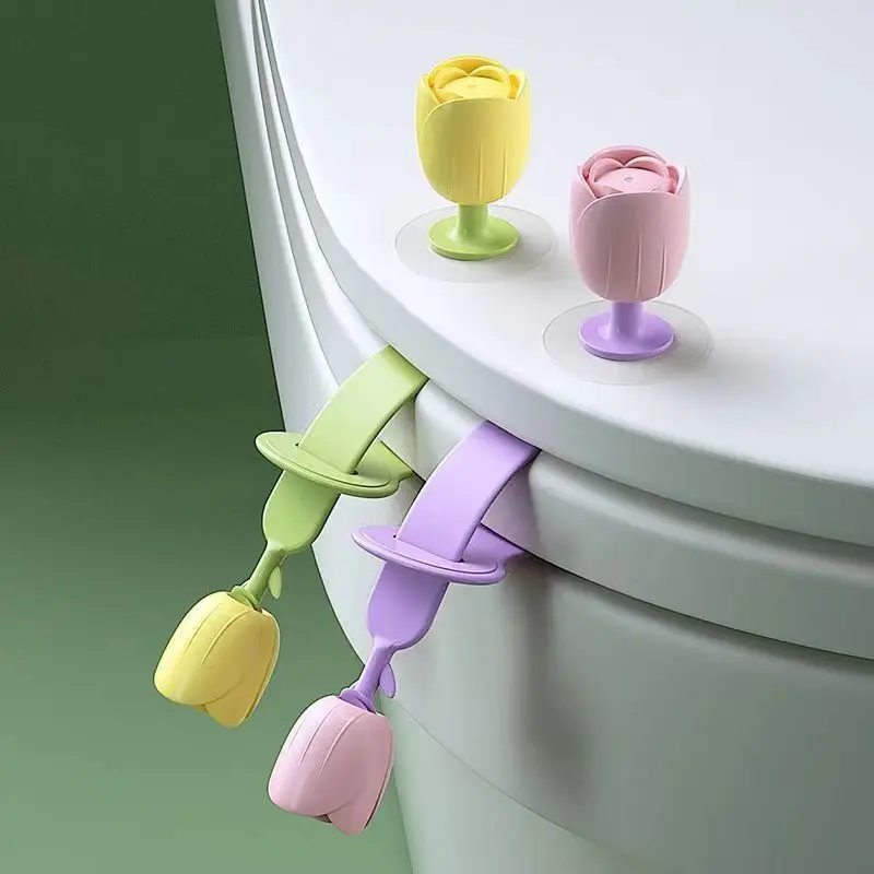 Toilet lid opener, silicone toilet ring opener, toilet seat pull, lid handle not dirty hands