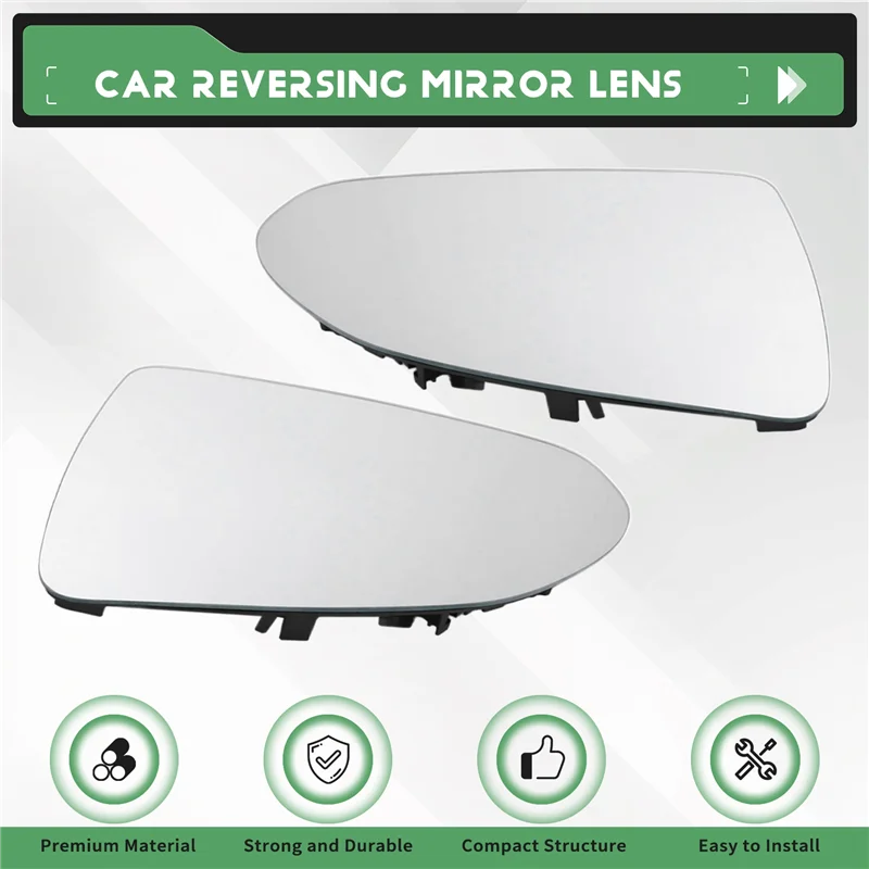 Lensa Kaca Spion Mobil dengan Pemanas untuk Kia Optima 2016-2020 Kaca Spion Mundur-ABQF
