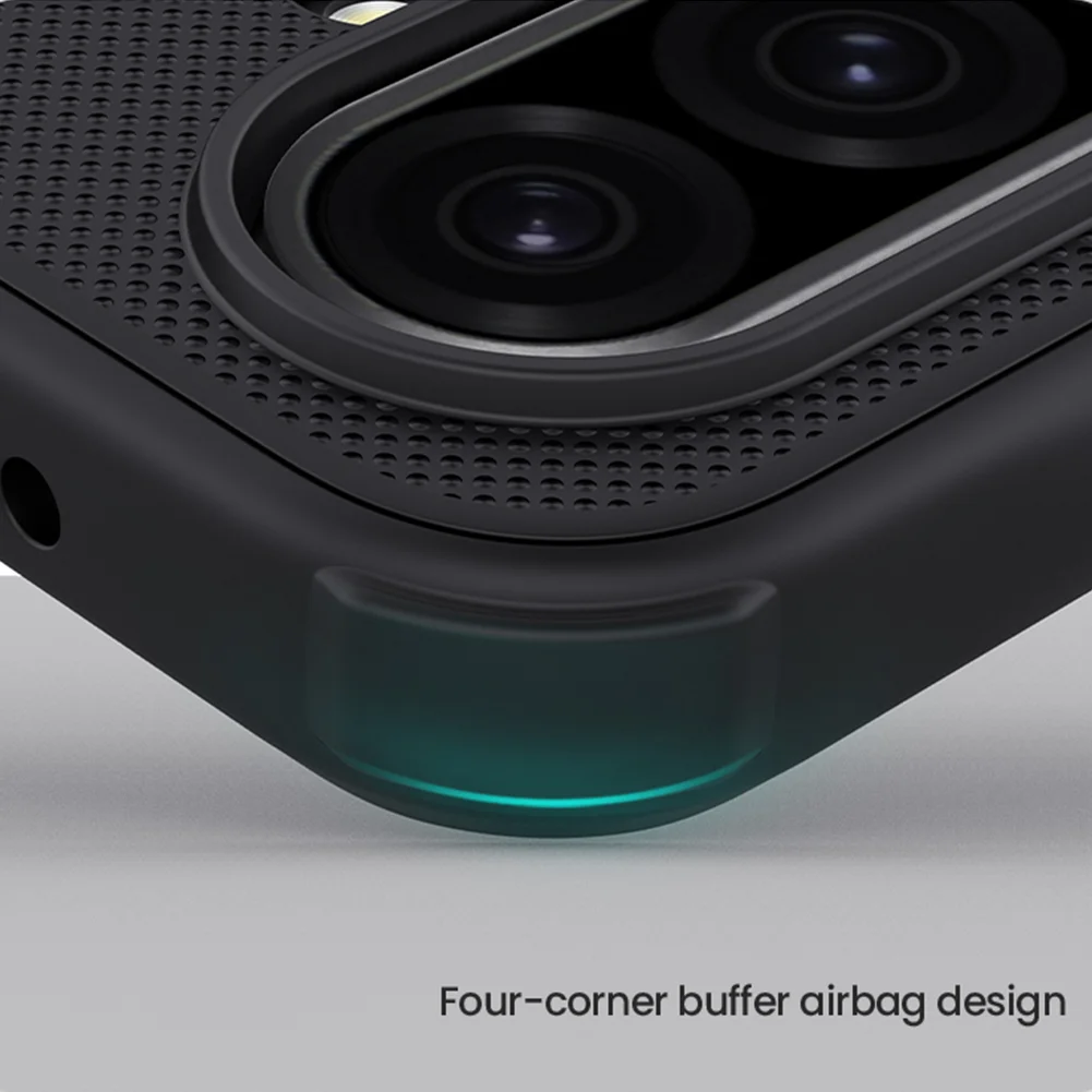 Nillkin لهاتف سامسونج جالاكسي A36 5G Magsafe حافظة متجمد شيلد برو شحن لاسلكي مغناطيسي غطاء أسود لهاتف سامسونج A36 5G