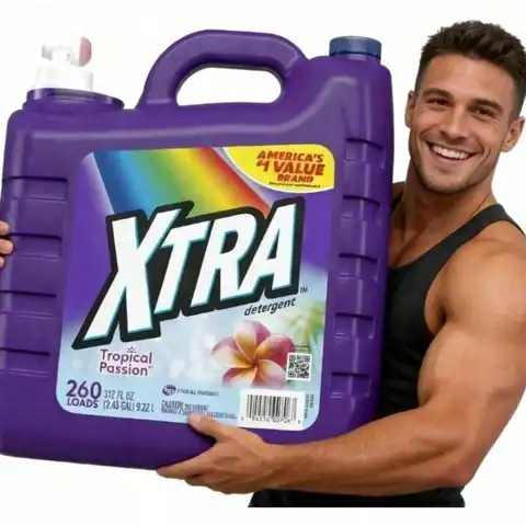 Liquid Laundry Detergent 100.8 Fl Oz 84 Loads Tropical Passion Scent HE Compatible High Efficiency Washer Deep Clean Stain Remover Fabric Freshener Gentle On Clothes Pre-Measured Laundry Soap Household Essential For Front And Top Load Machines