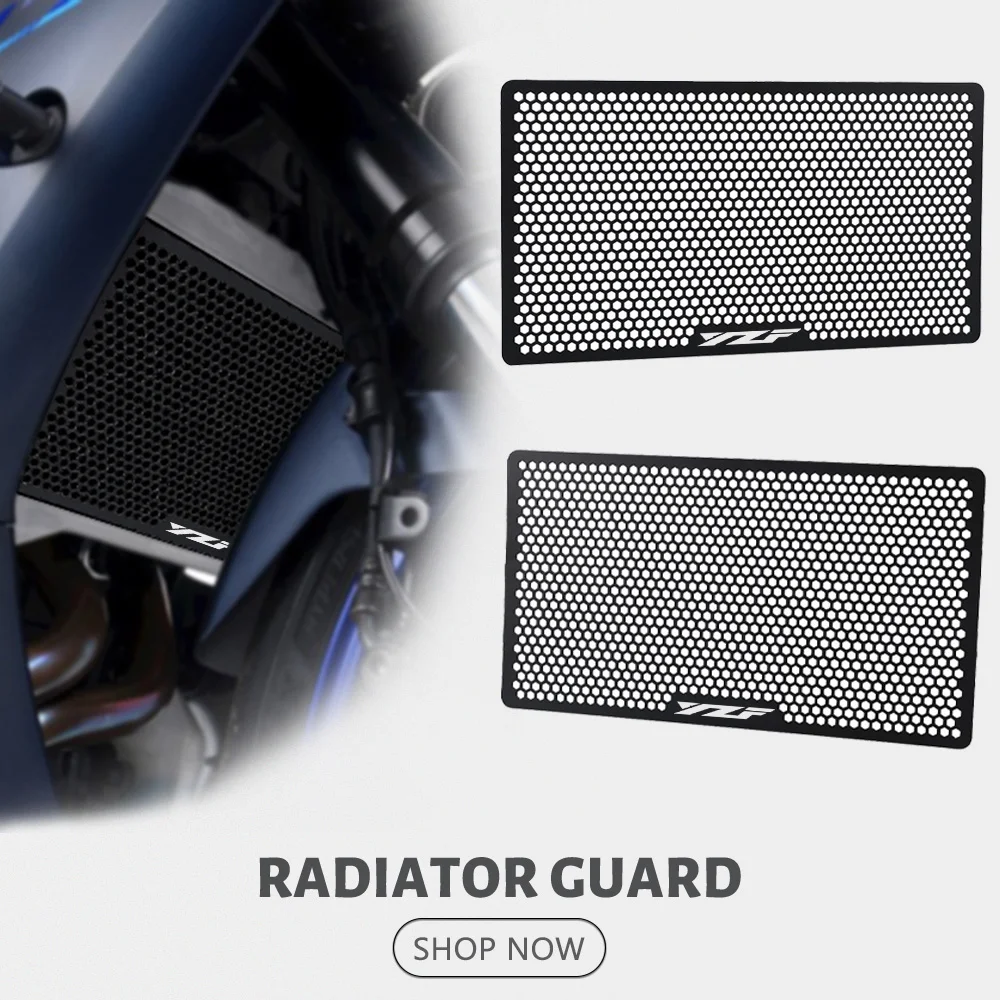 New Arrival Motorcycle Accessorios Aluminum Radiator Guard Grille Grill Cover Protector For Yamaha YZF-R7 YZF RZ 2022 Motorbike