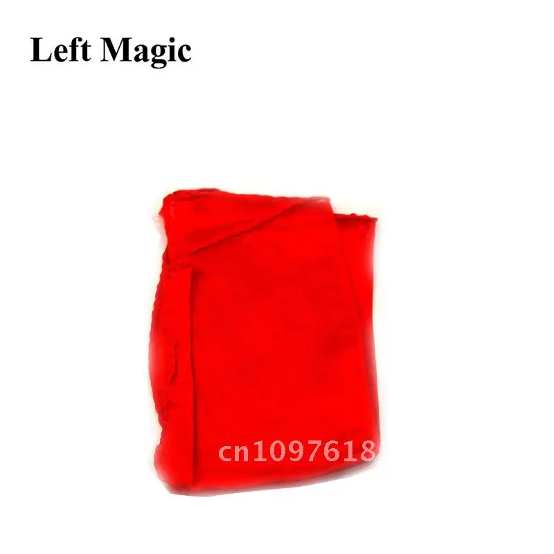 وشاح حريري ملون للخدع السحرية 60 × 60 سم دعامة سحرية قريبة أداة تعليمية تعليمية E3136