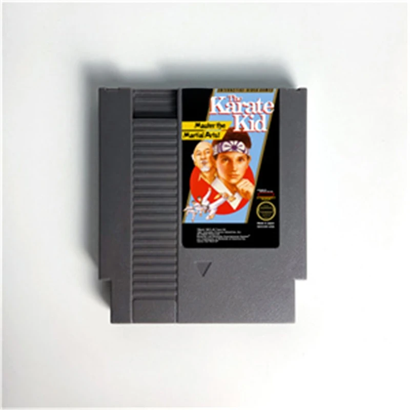 O Cartucho Karate Kid para 72 PINS Game Console
