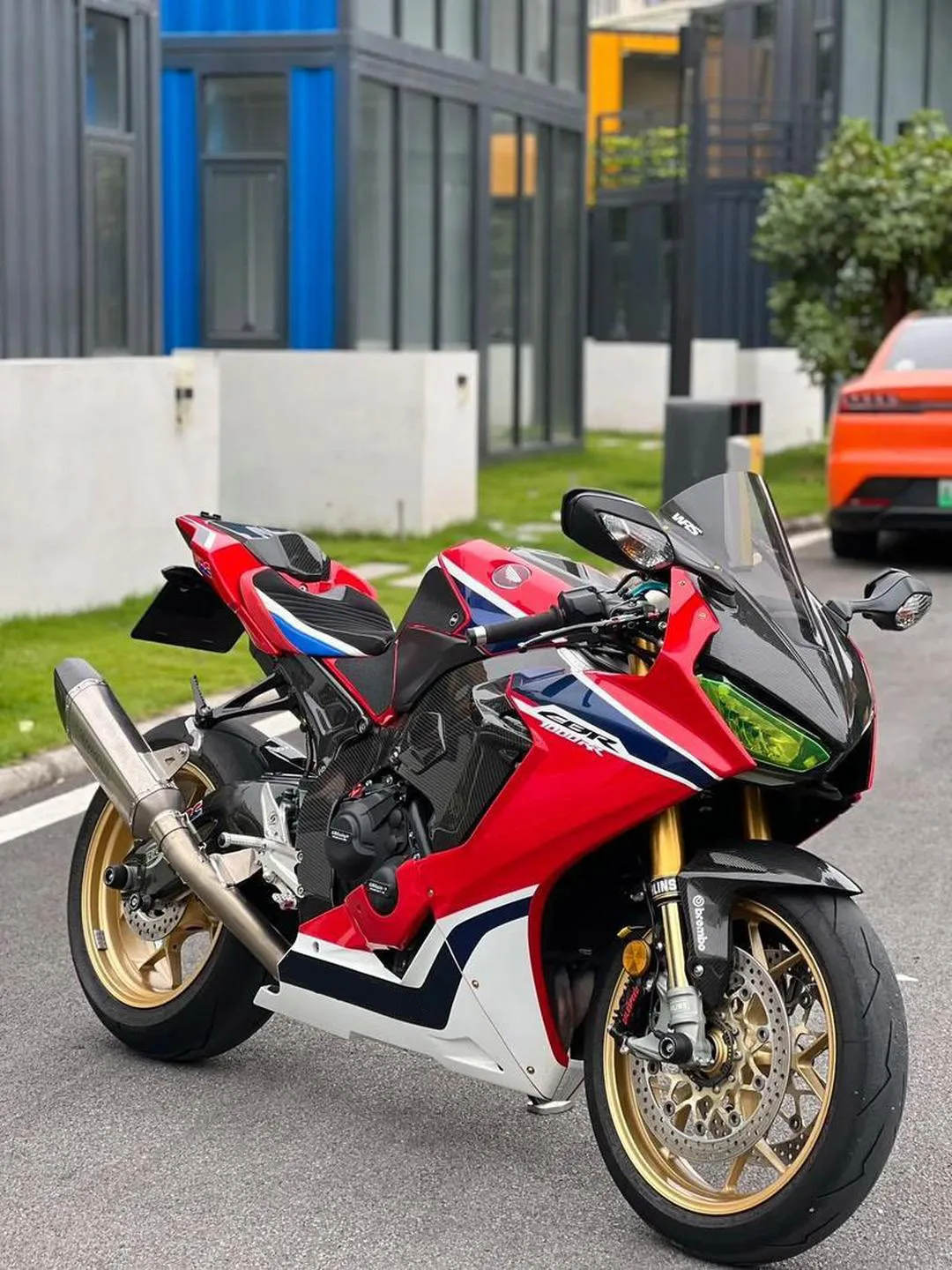 3K 100% carbon fiber motorcycle fairing kit motorcycle accessories with full fairing rear fender    For HONDA CBR1000RR 2019+