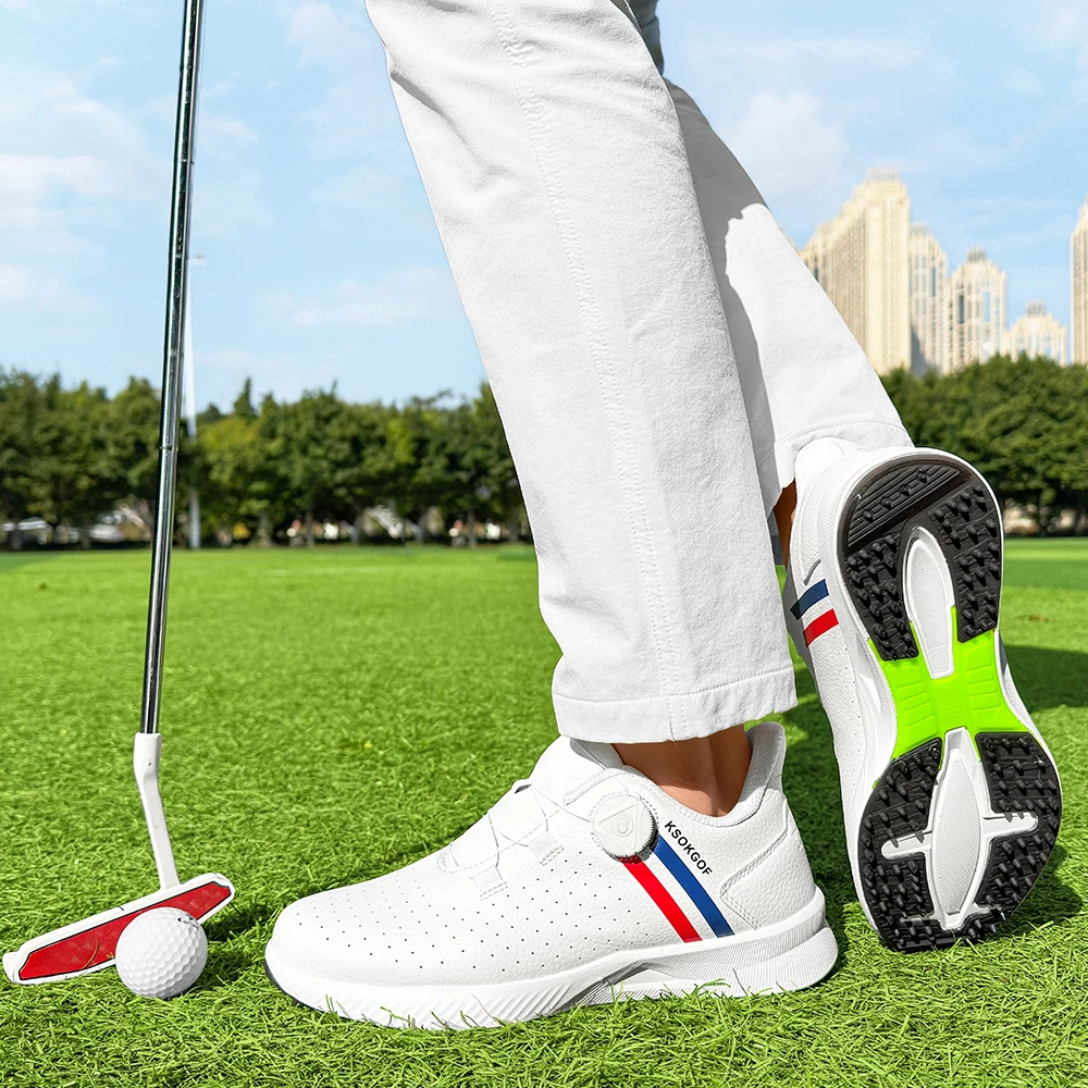 Golf Shoes waterproof Golfer Sport shoes Man Ankle supplies Golfing Shoes Non Slip Comfortable Walking Golf Sneaker