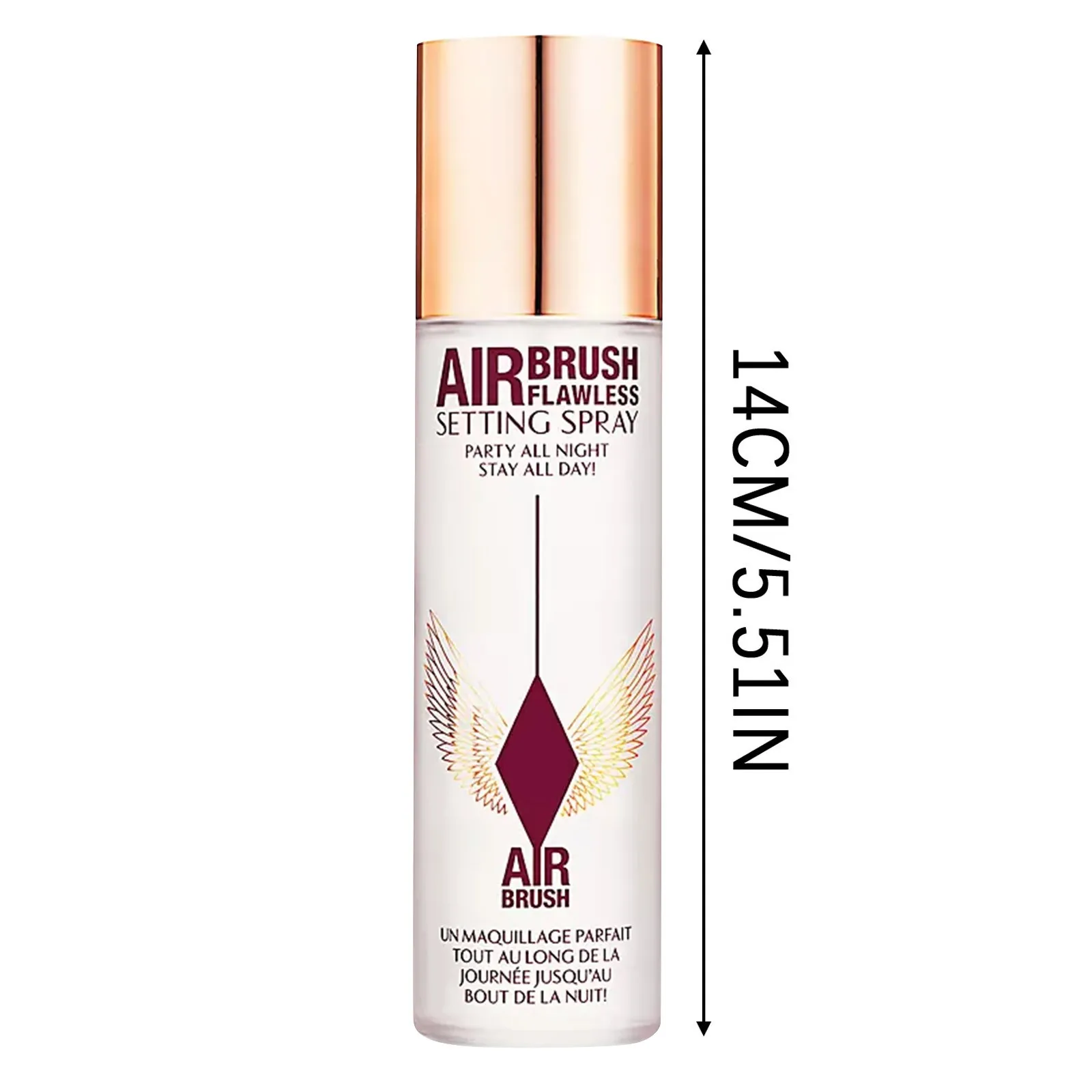 تأثير إعداد مكياج ثابت واضح يوميًا ، بخاخ من من من من من من من من