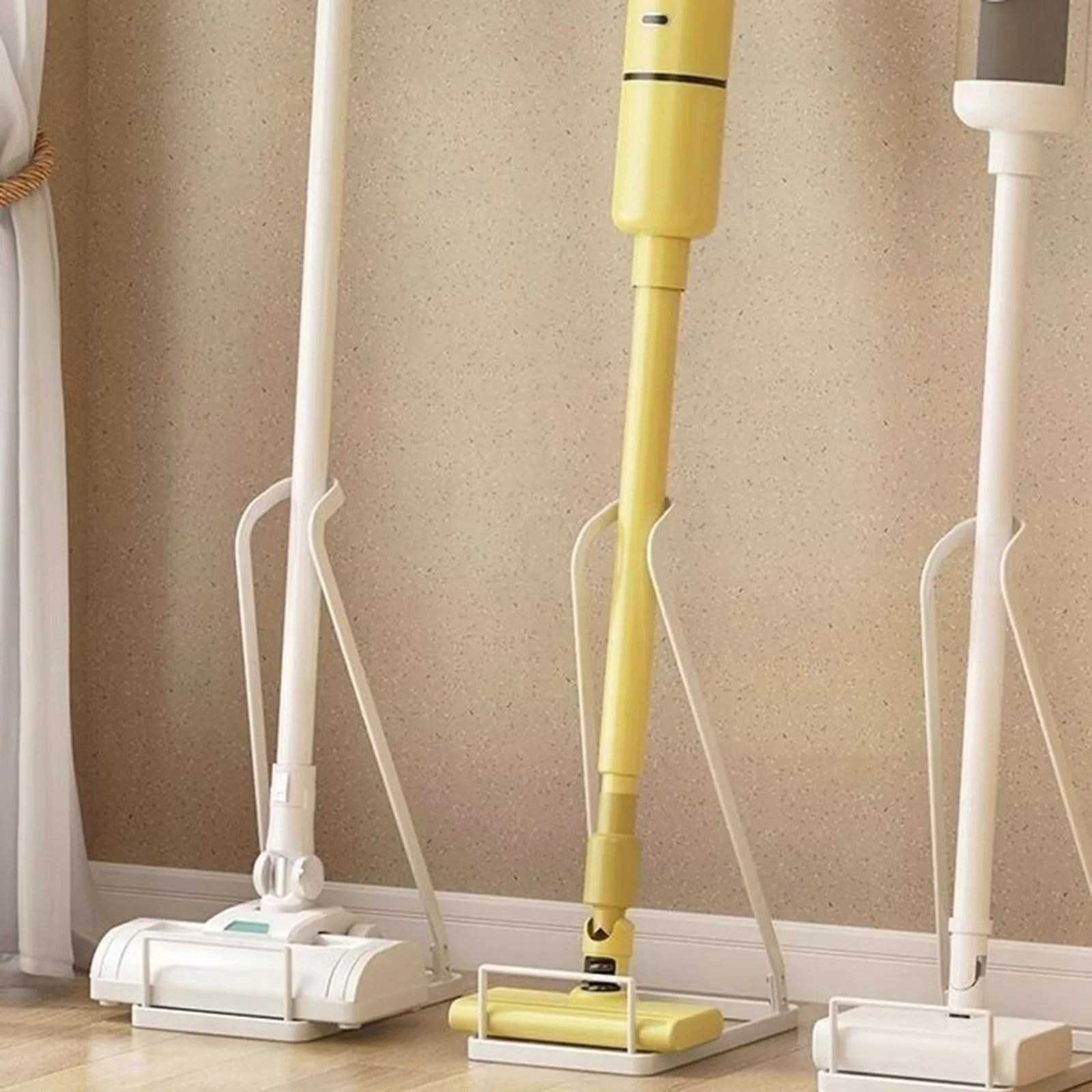 No-drilling Vacuum Stand Stable Metal Storage Bracket Stand Holder Fit Most Stick Vacuum Cleaner