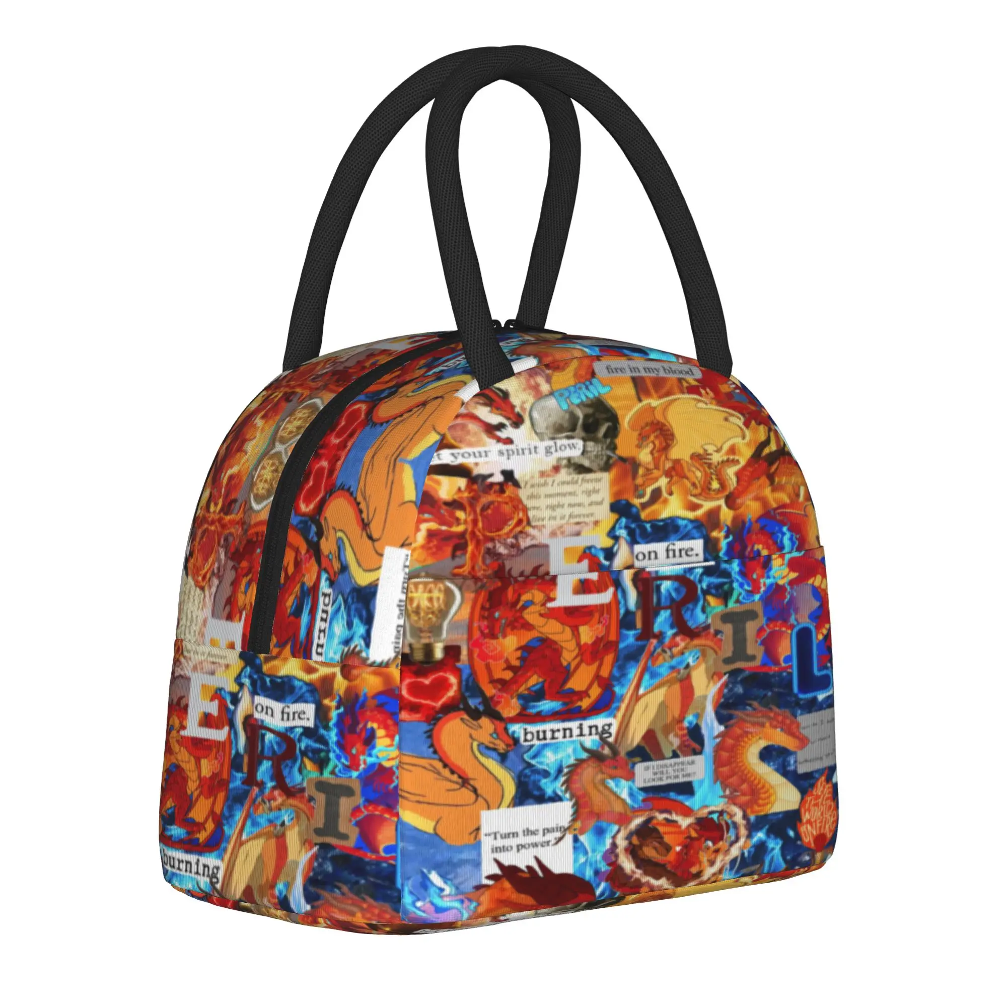 Lunch Box Wing Of Fire dragon Accessories  Storage Food Box New Arrival Cooler Thermal Bento Box For School