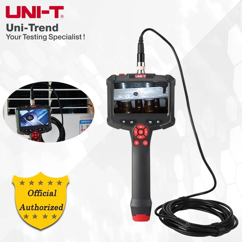 UNI-T UT665P/UT667 Handheld Single Lens 30W Pixel Industrial Borescope; Li-ion Battery Powered/IP67 Water and Dust Proof Camera