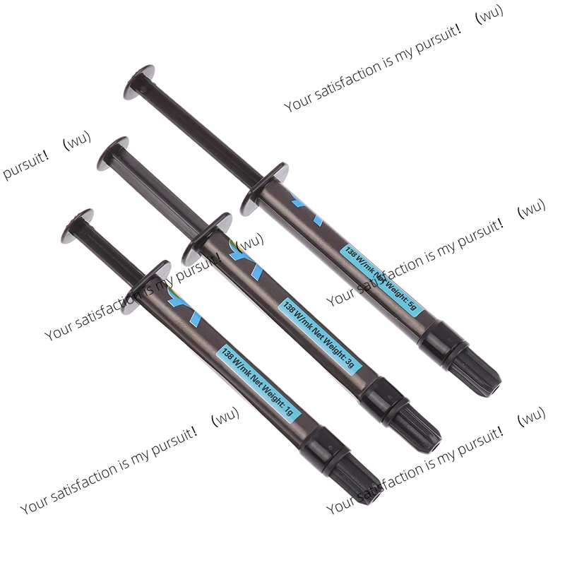 1 قطعة 1 جرام/3 جرام/5 جرام MY-138 المعادن السائلة معجون حراري وحدة المعالجة المركزية GPU بطاقة الرسومات وحدة المعالجة المركزية المحمول التبريد موصل سيليكون الشحوم ورقة