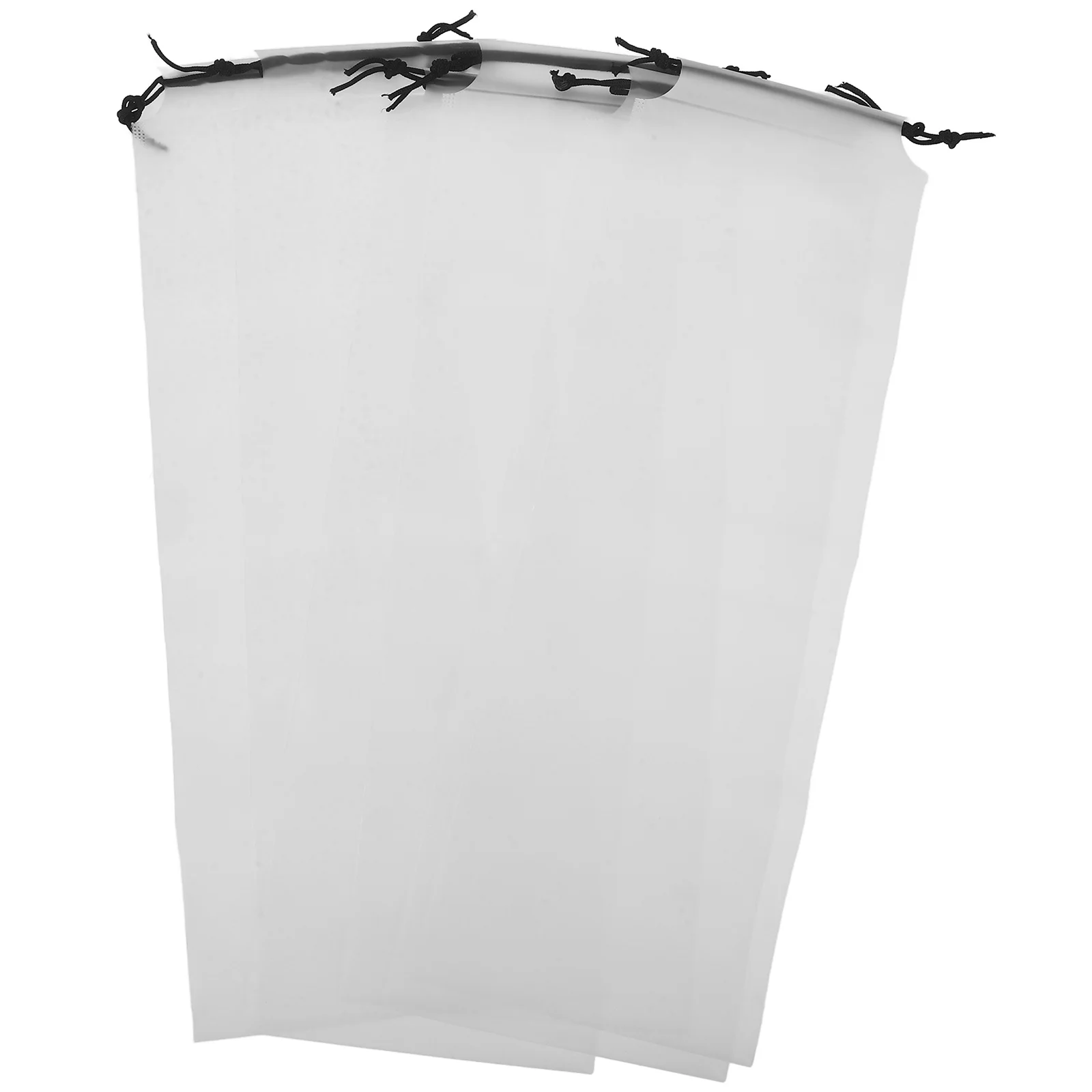 6개입 우산 보관 가방 내구성 있는 PE 소재 끈형 홀더 접이식 우산용 휴대용 젖은 우산 가방