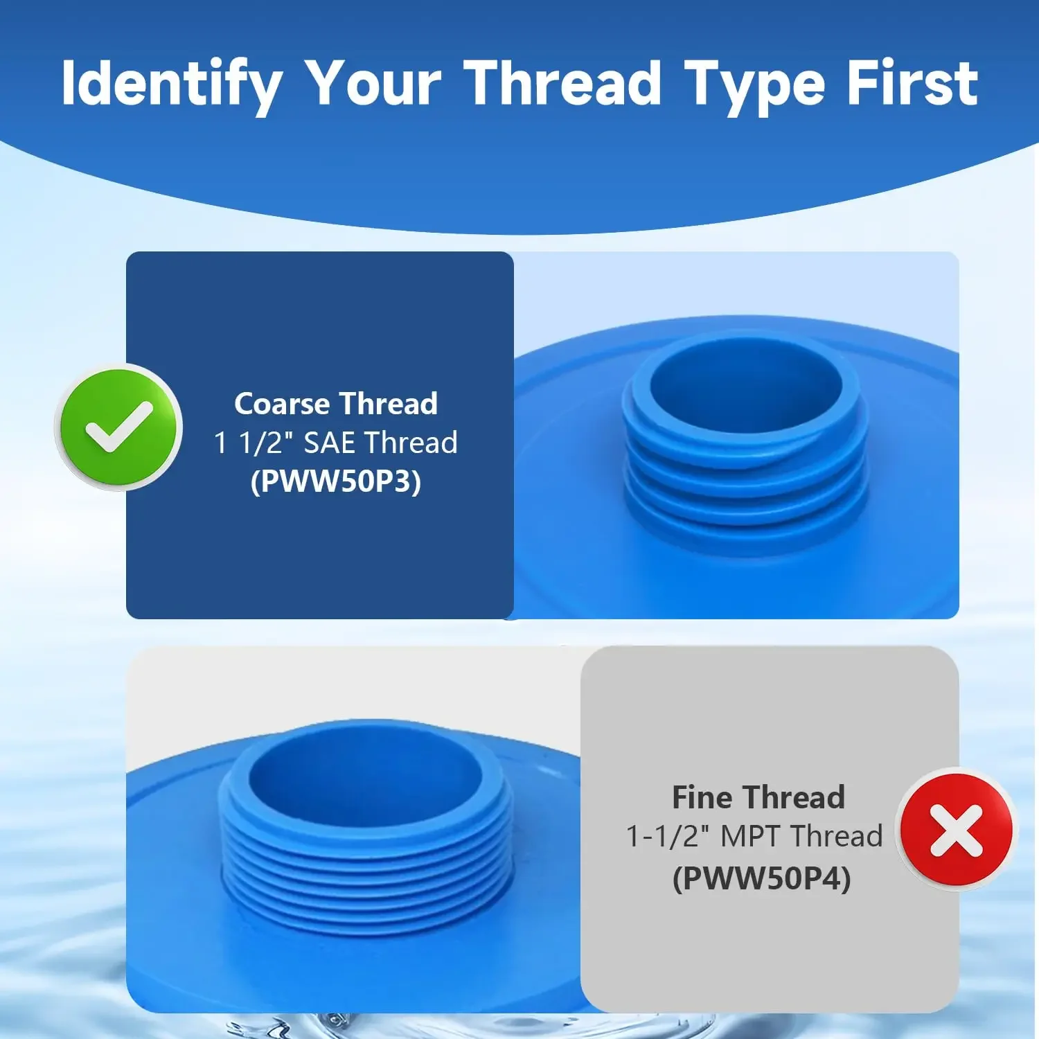 فلتر سبا PWW50 لمرشحات الحوض الساخن Unicel 6CH-940 PleatcoPure PWW50P3 Filbur FC-0359 Waterway 817-0050