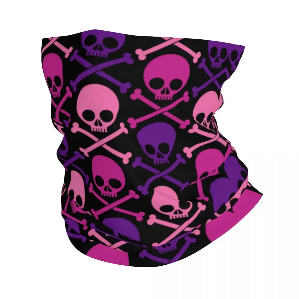 Bandana imprimé tête de mort pour hommes et femmes, cagoule, foulard rond, bandeau de sauna multi-usage, course à pied, adultes, toutes saisons, cool